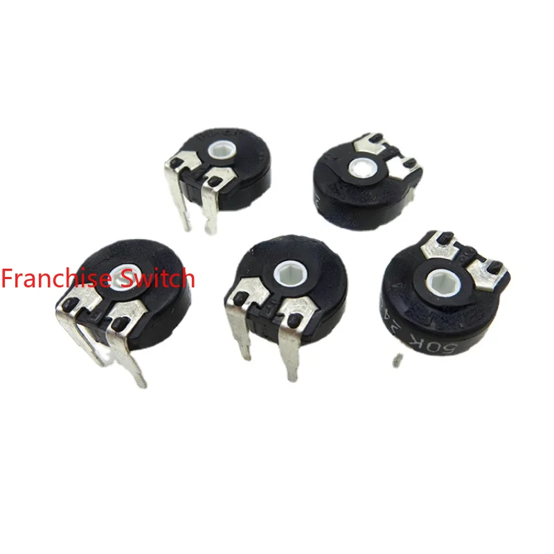 

10PCS PT10MV10-503A PT10-50K 10K Horizontal With Gear Adjustable Potentiometer