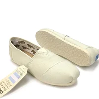 2025 Summer Blue Loafers Men Classic Canvas Flats Shoes Women Comfortable Breathable Men Casual Shoes Slip-on Espadrilles