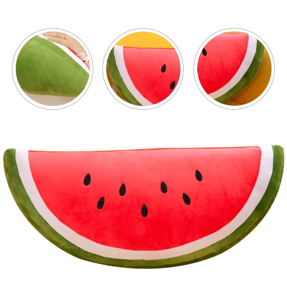 

Kids Stuffed Toy Artificial Fruit Watermelon Pillow Plush Girl Throw Pillows for Couch