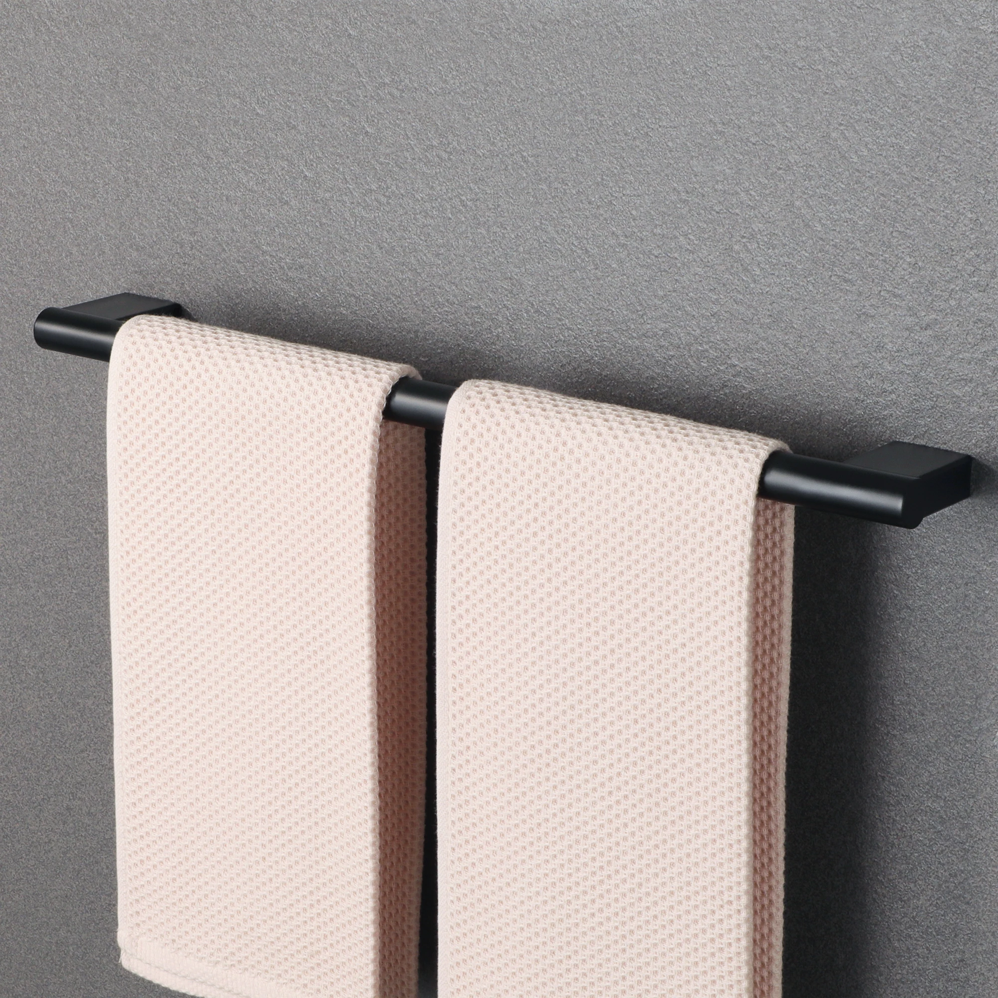 25/50cm Towel Holder Towel Rails Wall Mount Rack Bathroom Bar 304 Stainless Steel Shelf Bathroom Accessories