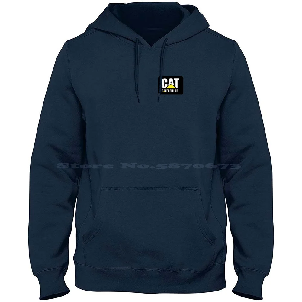 Migliori Escavatori-Cat Logo 100% Cotone Felpa Con Cappuccio Camion Trattori Motori Sospensione Starepart Best Peterbilt Hino Izuzu Daf