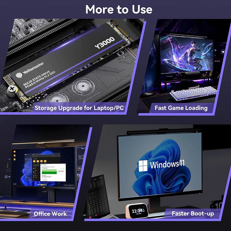 Yottamaster Y3000 NVMe M.2 SSD 1TB　② A New Budget NVMe Option!? | Yottamaster Y3000 1TB Review