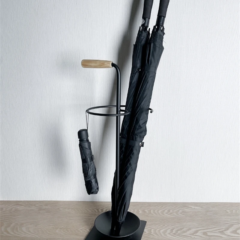 

Nordic Iron Umbrella Frame Home Creative Umbrella Frame Hotel Lobby Home Accommodation Umbrella Barrel Umbrella Storage Short