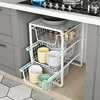 Drawer Storage Rack Kitchen Cabinet Organizer Plate Bowl Separator Tiered Dish For Plates Bowls Utensils Solution 5