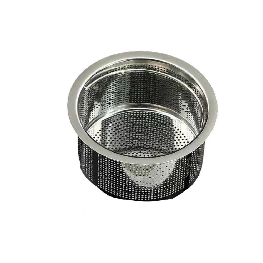 Colino Quadrato In Acciaio Inox Per Lavello 78mm - Filtro Anti-intasamento Microforato Per Cucina E Bagno