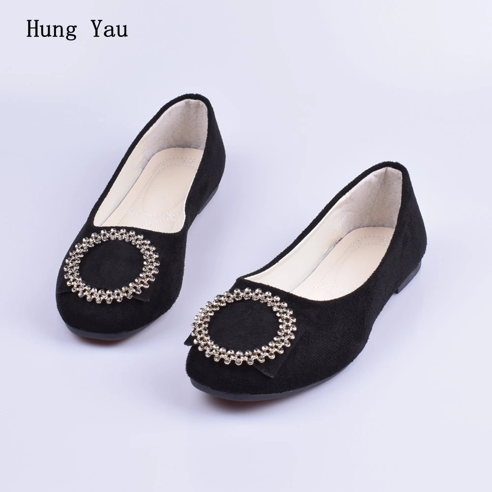 Women Flats Crystal Bling Shallow Candy Color Shoes Woman Loafers Spring Autumn Fashion Summer Flat Casual Shoes Plus Size 35-43