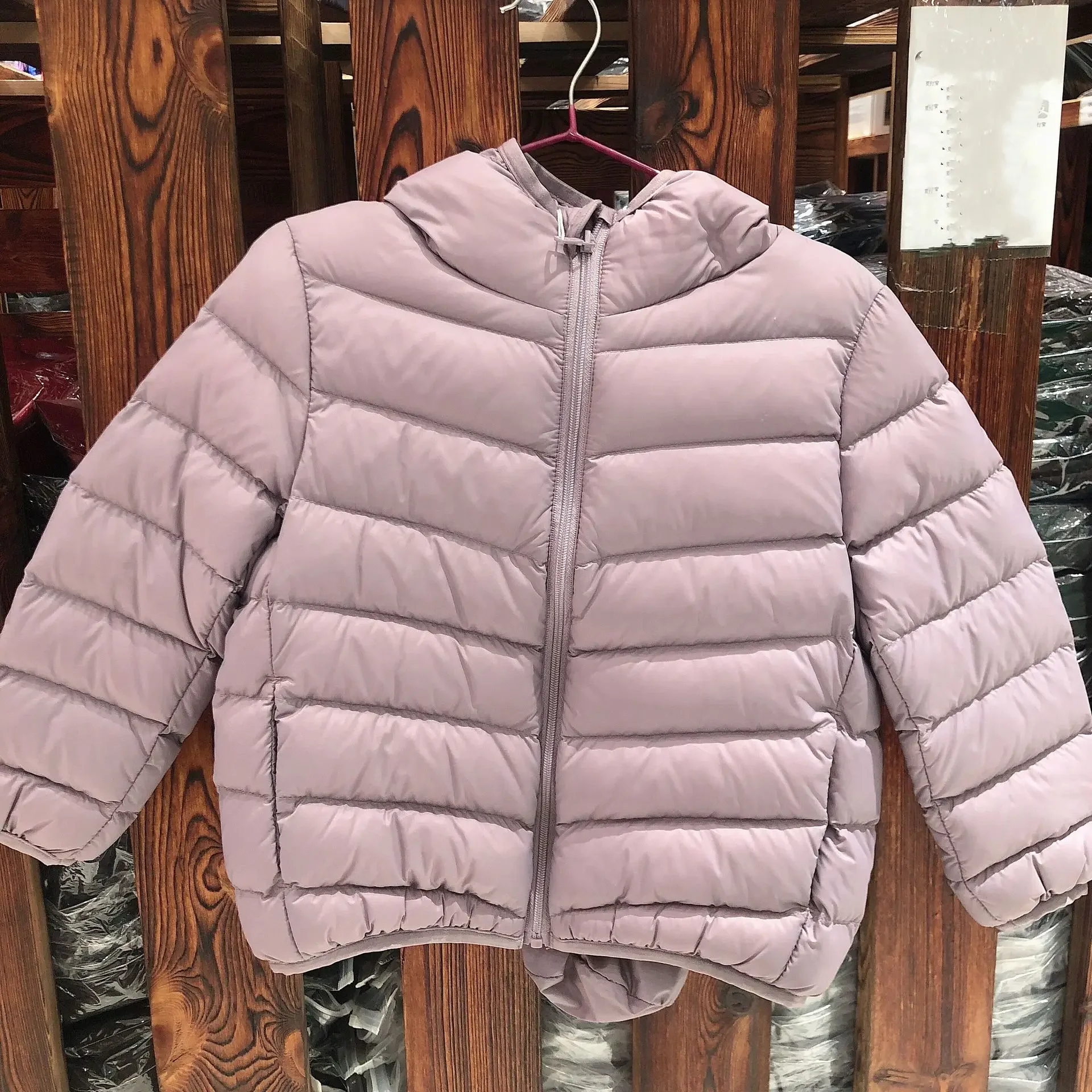 

2023 Winter Girls Boys Casual Light Warm Duck Down Jacket Baby Kids Children Zip Coat Outerwear