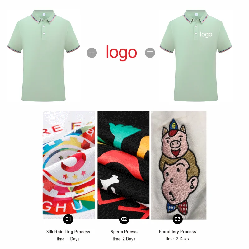 109157-eaa167.png Custom Logo Polo Shirts for Men & Women | 11 Colors, Breathable Summer Tops | Personalized Embroidery & Printing | Sizes S to 6XL - Image 3