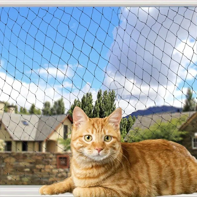 Cat Balcony Anti-Fall Net, Nylon Material, Suitable for Balconies, Windows, Stairs, Patios, And Are Essential for Pet Households