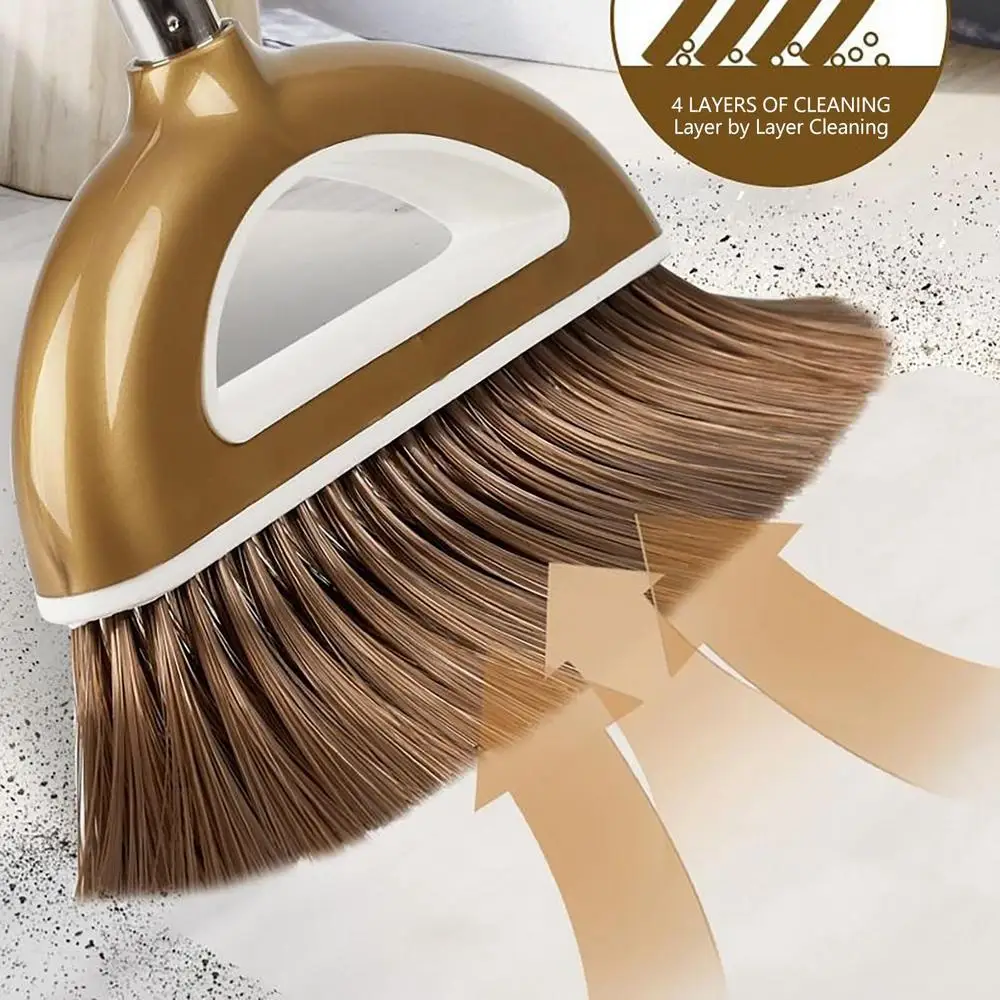 Description Picture 4 of itemBroom Plastic Dustpan Set Cleaning Tools Sweepers Wiper For Floors Home Accessories Sweeping Dust Brush Multifunction