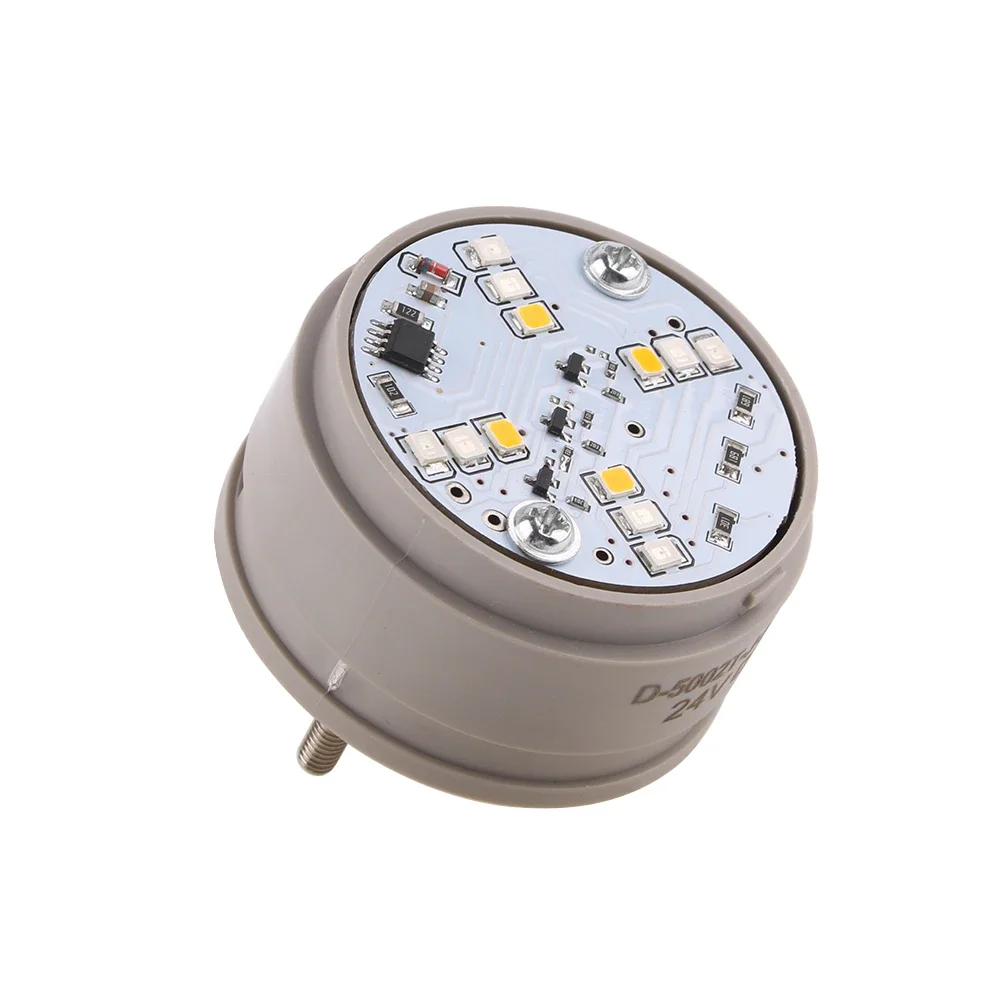 Red Yellow Green 3in1 Flashing Signal Warning Light DC12V24V LED Indicator Lamp With Buzzer /No sound Small Security Alarm Light strobe warning light