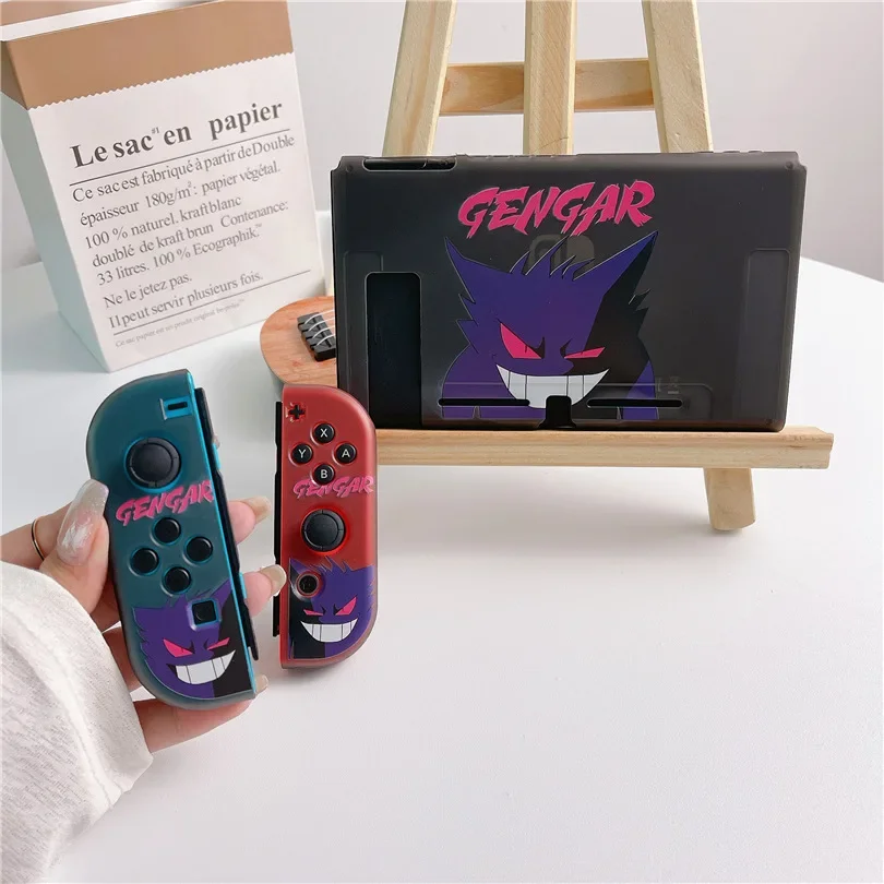 For-Nintendo-Switch-Shell-Cartoon-Anime-Gengar-Soft-TPU-Protective-Case ...