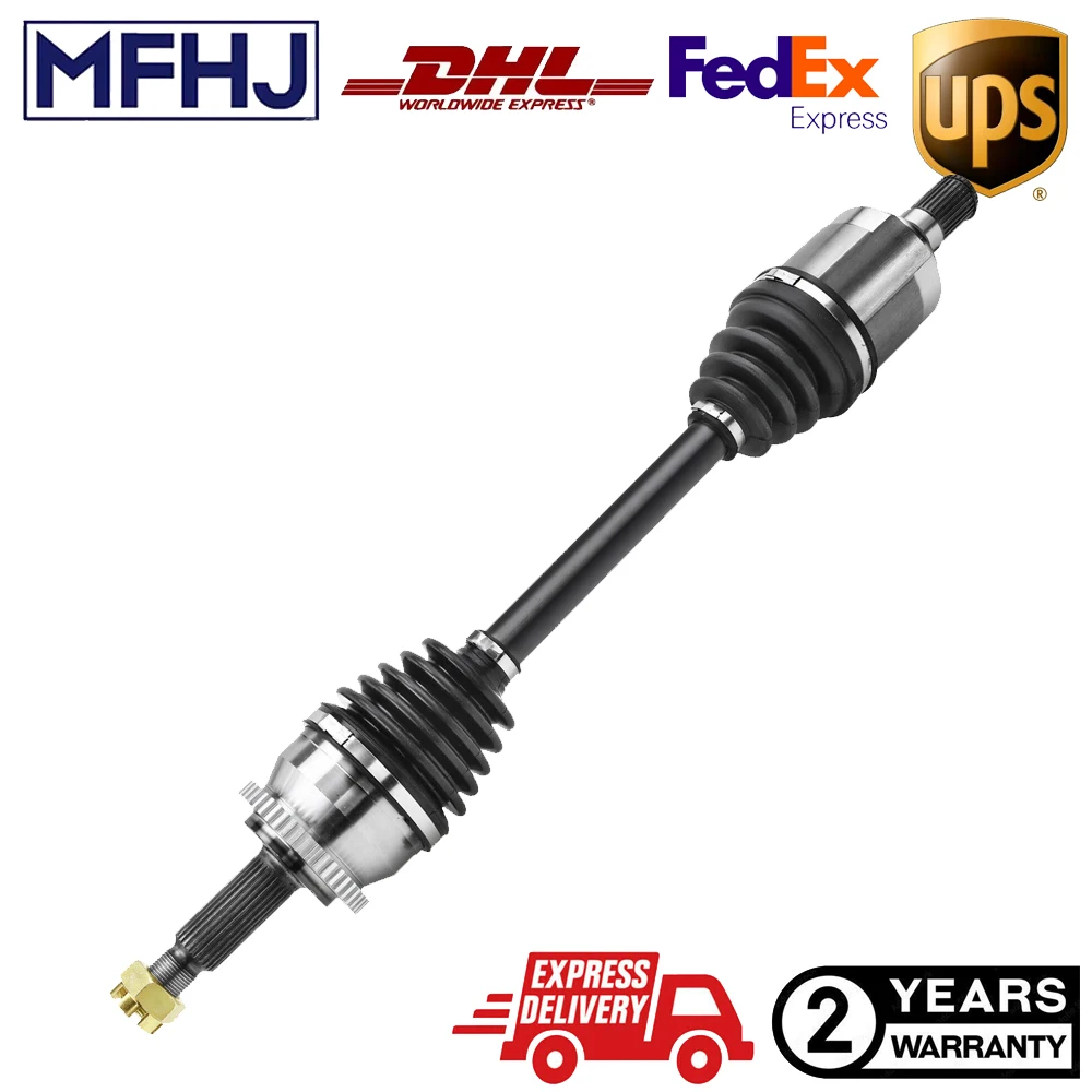 CV Axle Shaft Assembly For Hyundai Sonata 11-15 Kia Optima 2.4L 2.0L Front Left 66-3802, 495004R200, 49500A8000, 663802