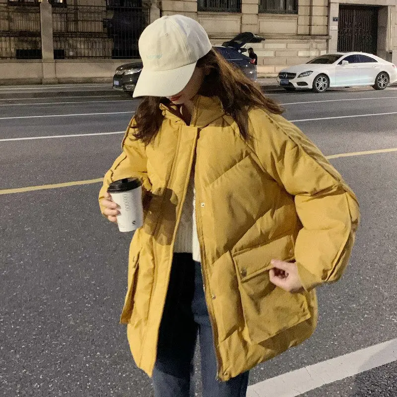 

Winter Clothes Women Jacket Fashion Thick Cotton Coat Coat Women Clothing Loose Casual Hooded Jackets for Women Tops