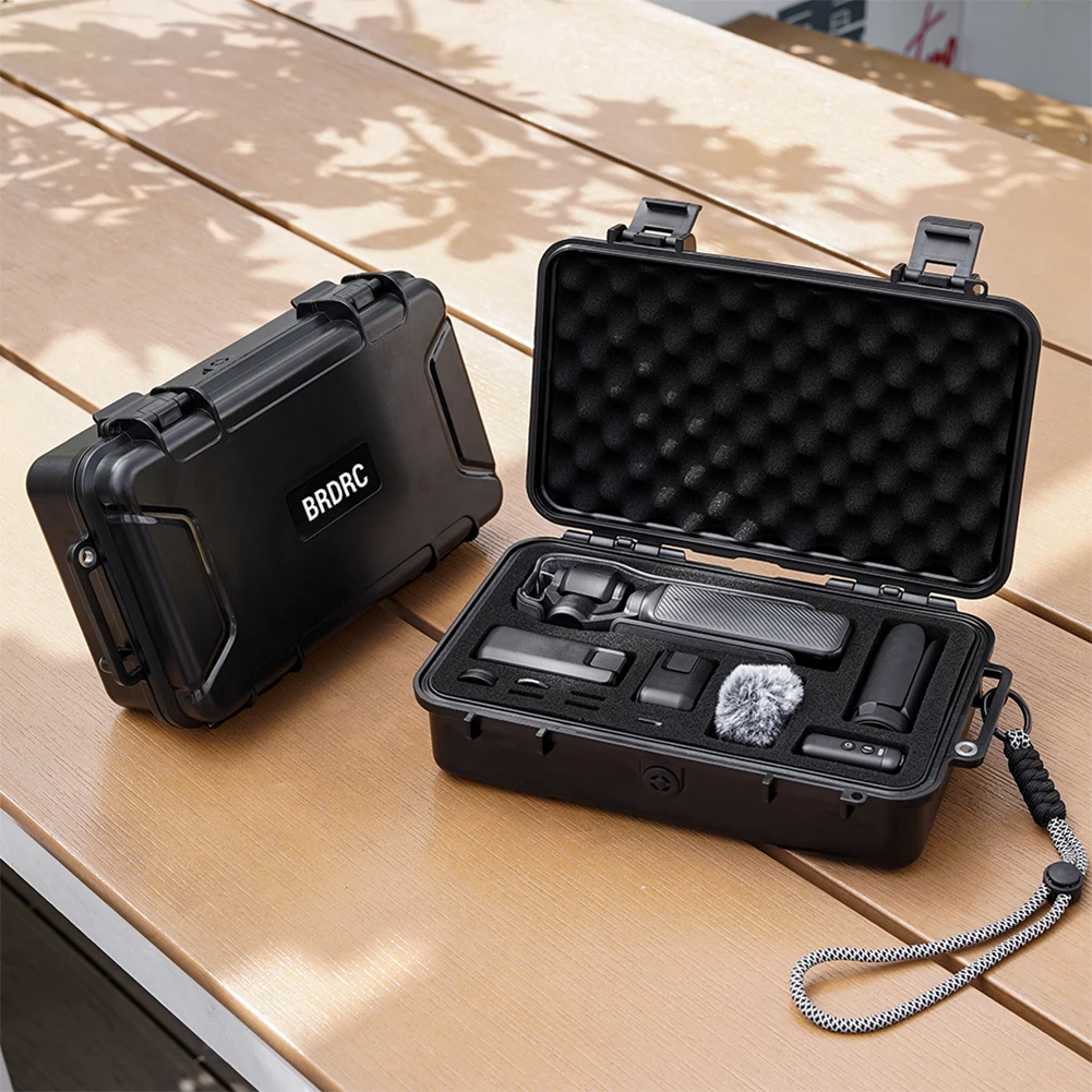 For DJI Osmo Pocket 3 Hard Carrying Case Portable Storage Bag Waterproof Explosion-proof Handbag Carrying Bag Camera Accessories