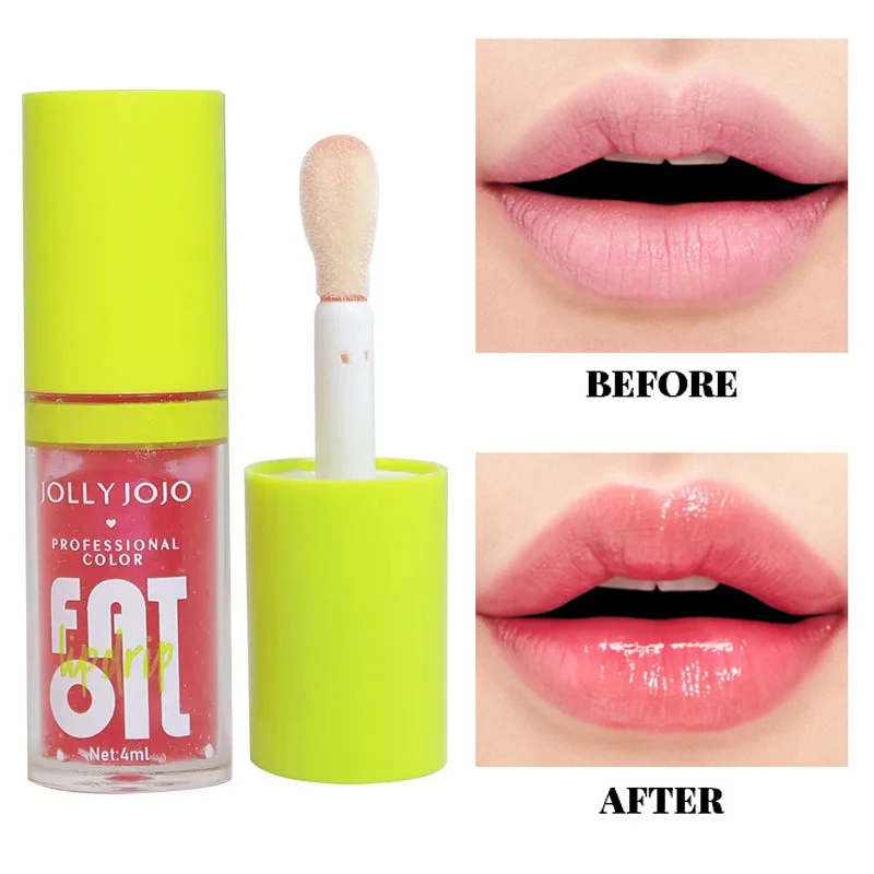 

Блестящий Блеск для губ, глянцевый блеск для губ, сексуальный пухлый макияж, увлажняющий подтягивающий блеск для губ, тонированный блеск для губ, Уход за губами