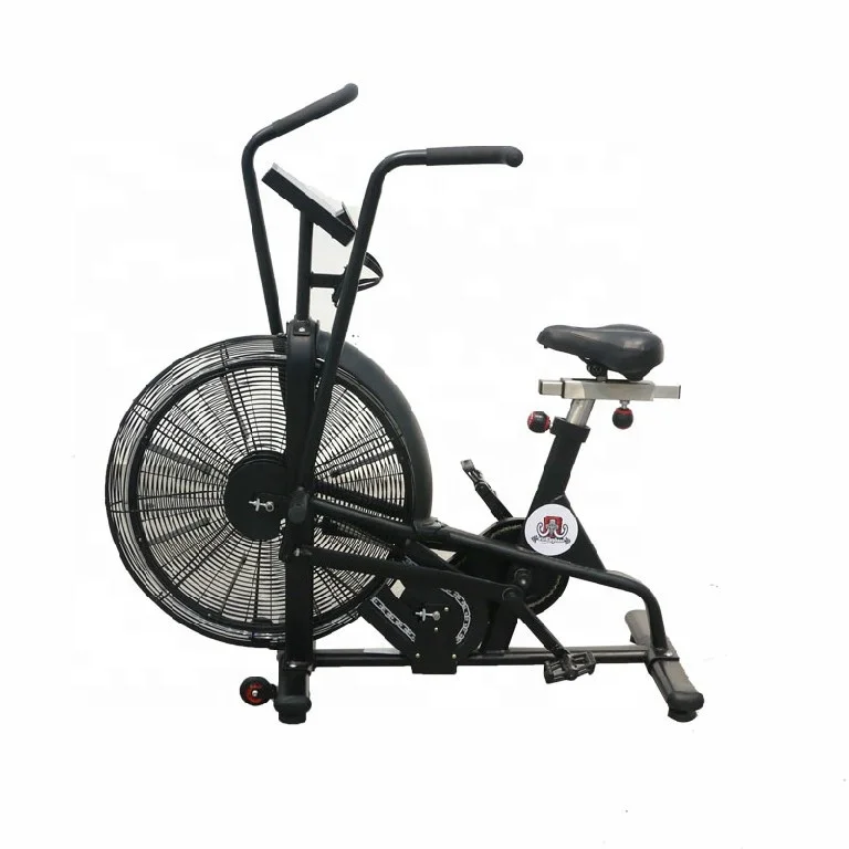 Palestra Crossfits Fan Bicicletta Attrezzatura Per Esercizi Indoor Assault Air Bike Per Club Commerciale Max Black Set Unisex