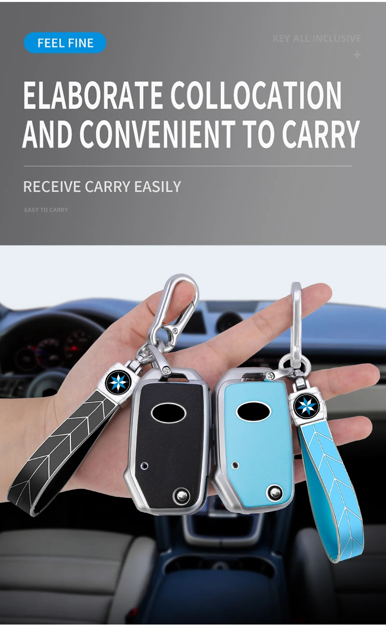 New Fashion Soft Tpu Flip Key Fob Cover Case Holder per Kia Sportage Cerato Forte 2019 2020 - S4775c1c2c621447691052fe1c59e5921m