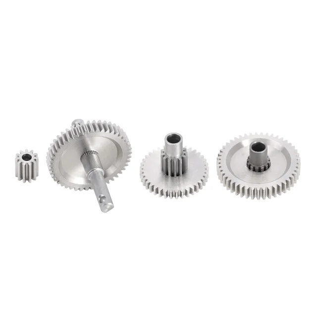 INJORA Stainless Steel Overdrive Underdrive Transmission Gear Pinion