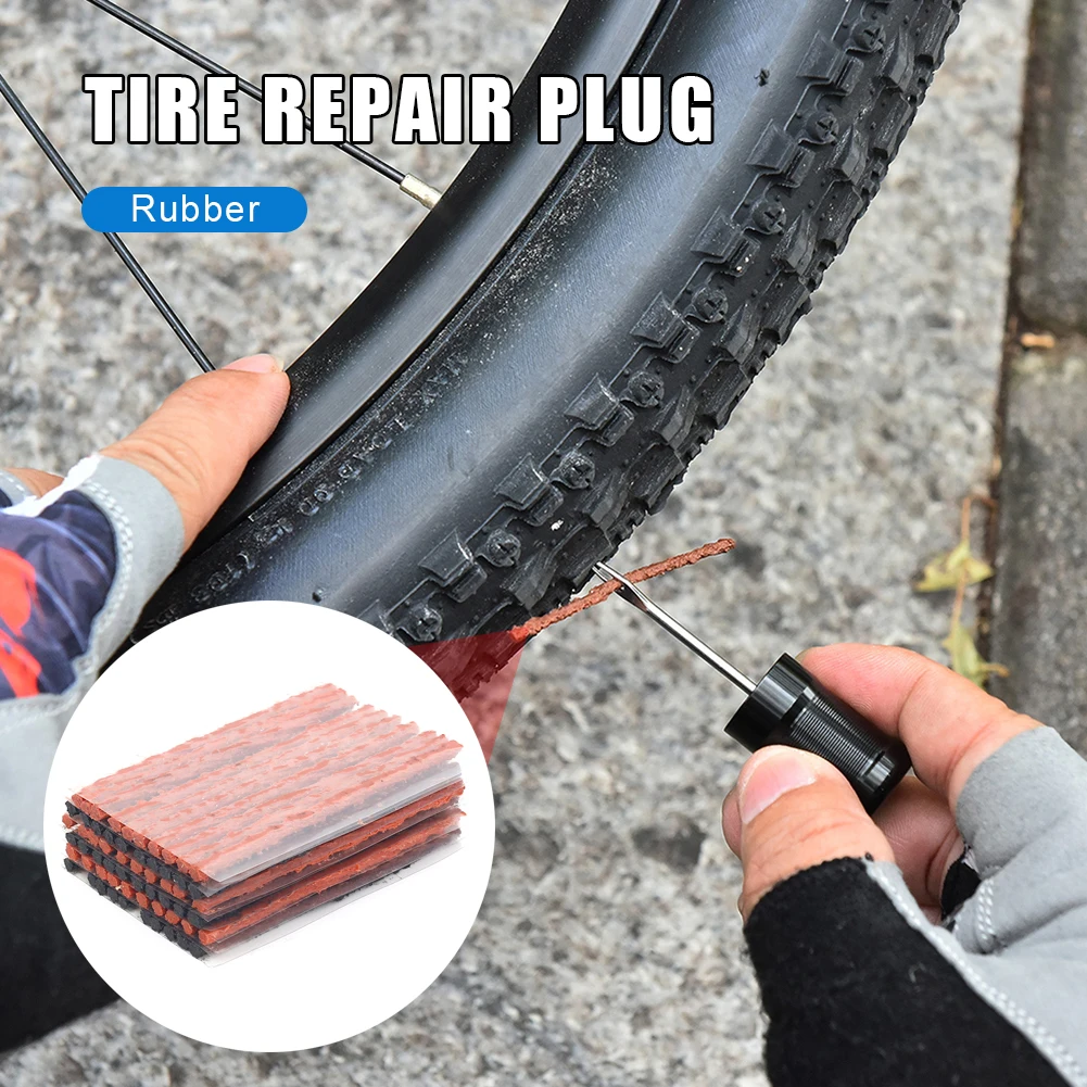 Bicycle Tire Puncture Tubeless Repair Kit Fixing Bike Puncture