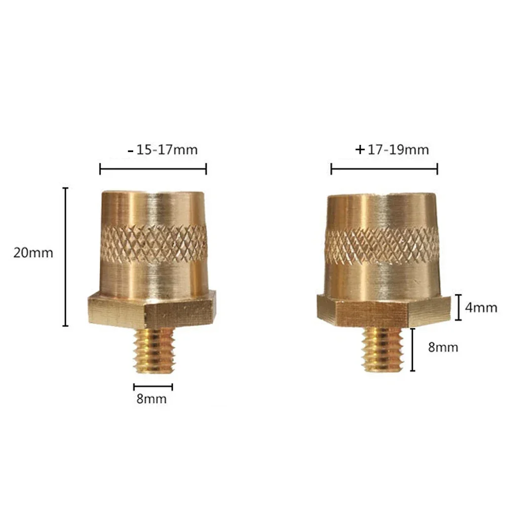Connectors Battery Terminal Cars For Automobiles Kits M8 Nuts Post Adapter RV Set Stud Screws 1 Pair Accessories