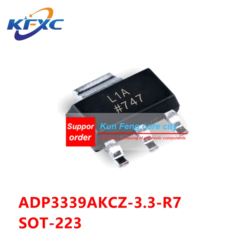 

ADP3339AKCZ-3.3 SOT-223 Original and authentic ADP3339AKCZ-3.3-R7 Linear voltage regulator (LDO)