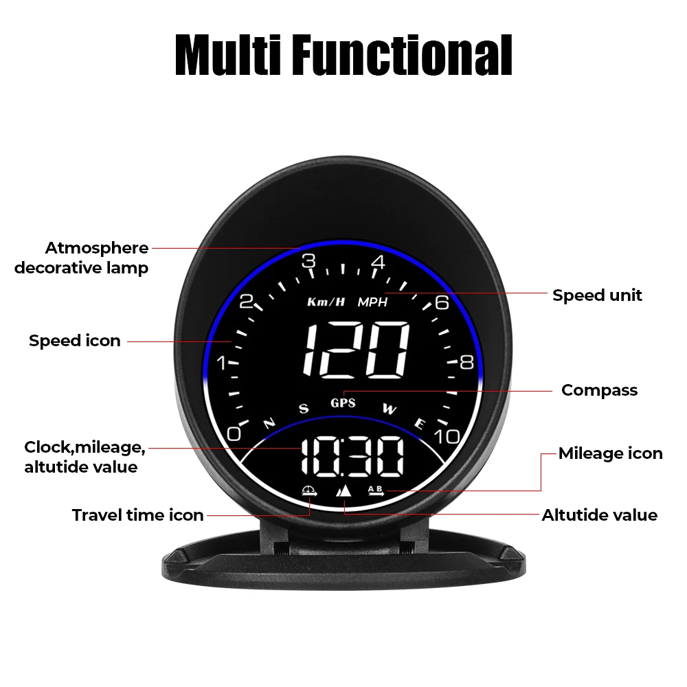 G6 HUD ڵ  ÷   ð,  跮 ӵ,  Ÿ, RPM, MPH, GPS ħ, ֺ  