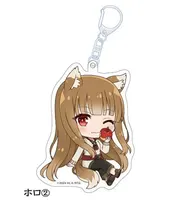 Spice and Wolf Portachiavi in acrilico Holo in varie pose 3