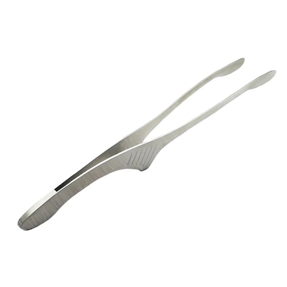 

Bbq Tweezers Stainless Steel Food Clip Korean Steak Tongs Kitchen Serving Clips