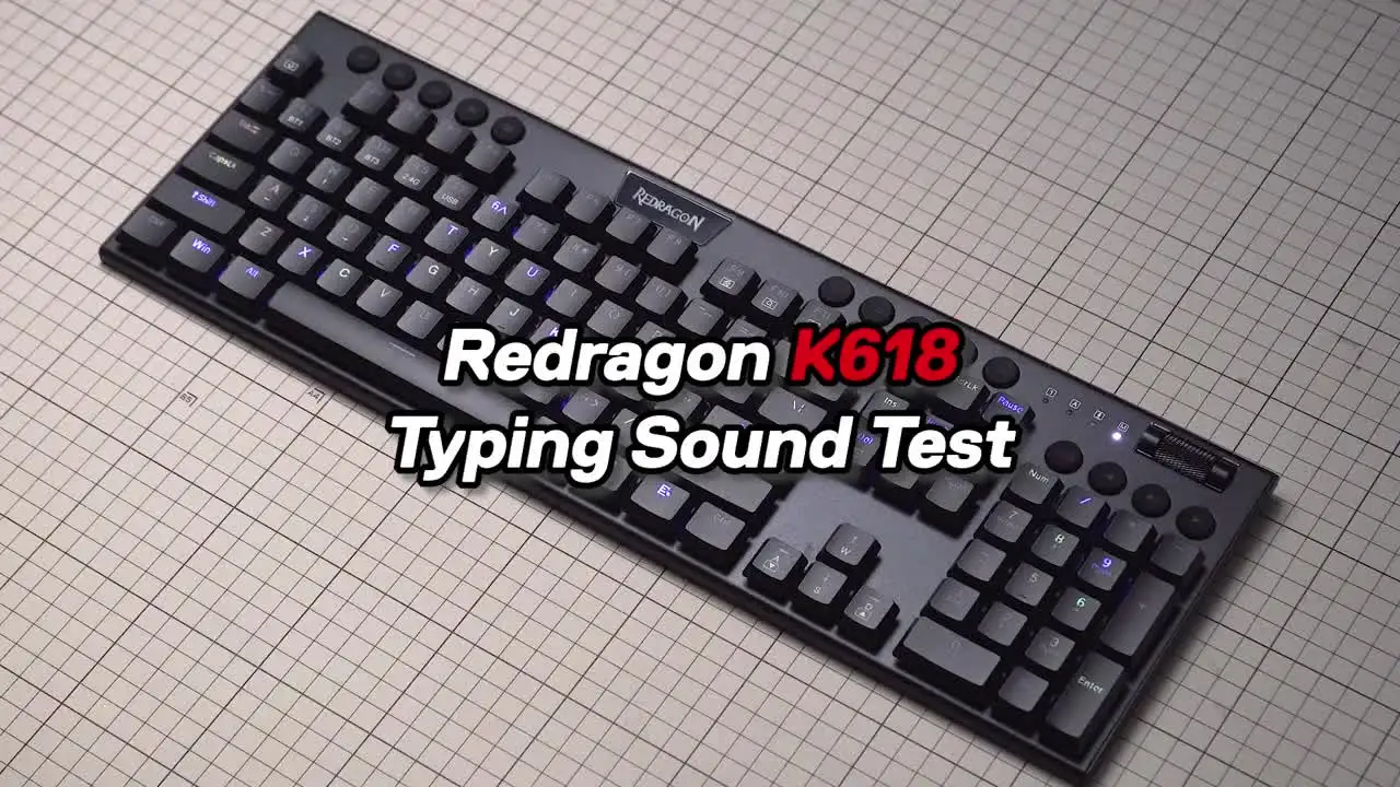 Redragon K618 Horus mechanisch RGB-toetsenbord, Bluetooth/2,4 GHz/beka