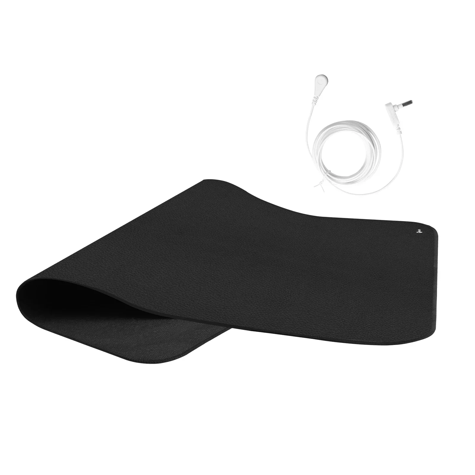 Grounding Mat Kit Earth Connected Therapy for Sleep Energy Pain Relief Inflammation Balance Wellness for Bed Computer Pet floor mat