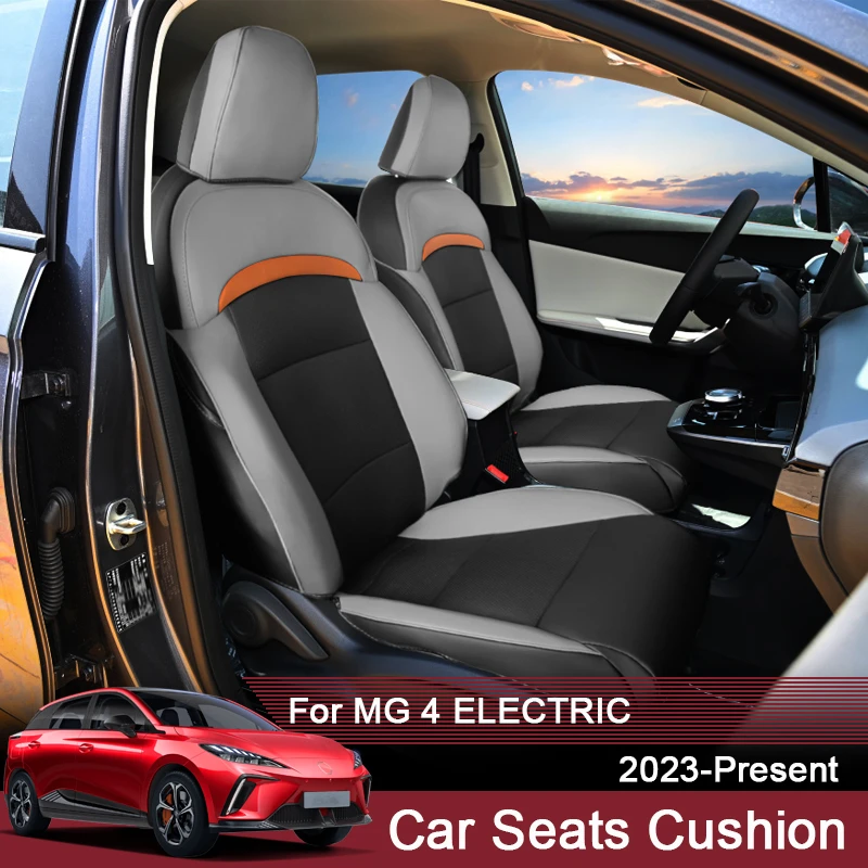 Car Styling Custom Seat Cover Mat For Mg4 Electric 2023present Leather