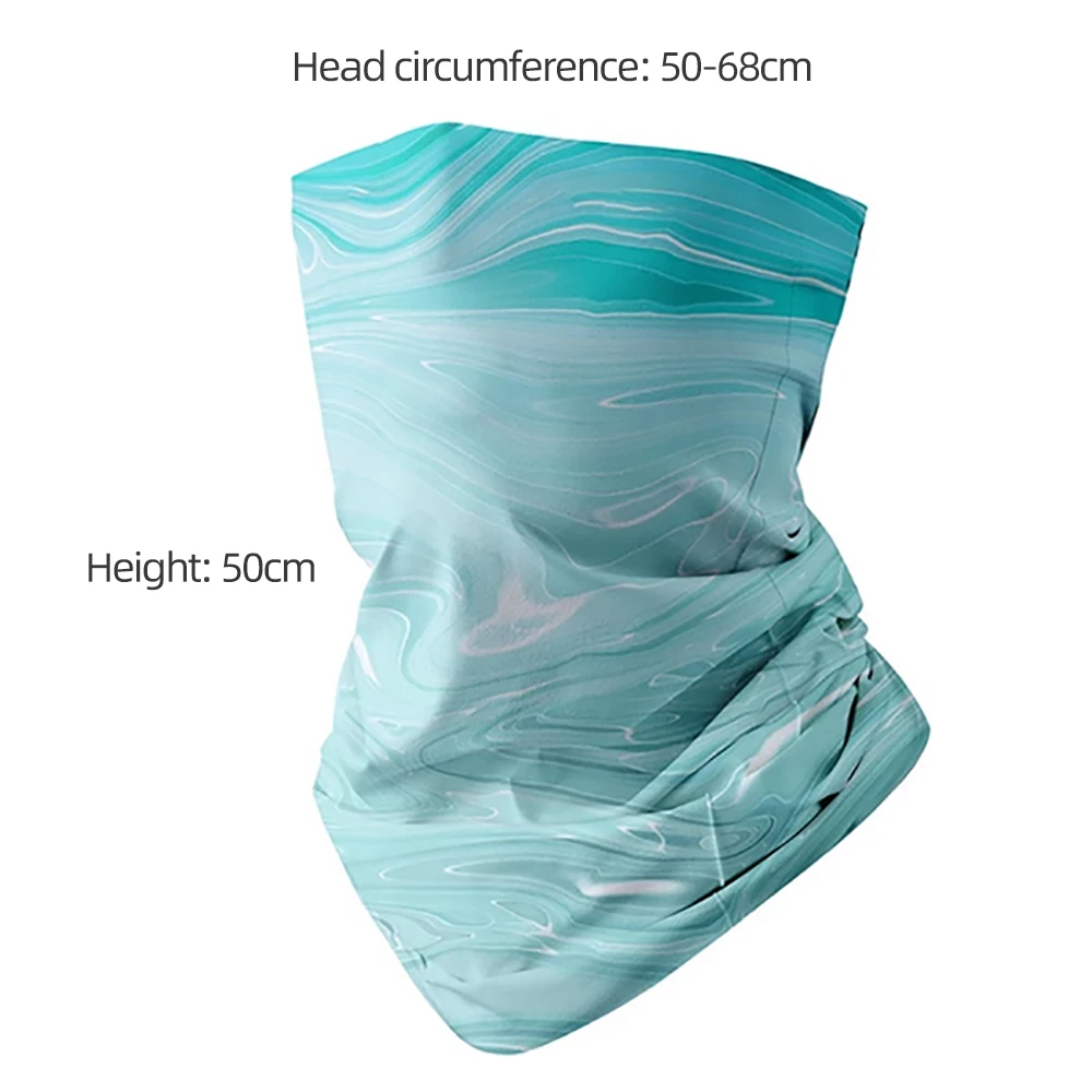 ThinkRider Summer UPF 50+ Protection Cycling Scarf Bicycle Face Mask Running Headbands Men Motorcycle Bandana Cooling bandana headscarf cycling headwear sunproof headwear