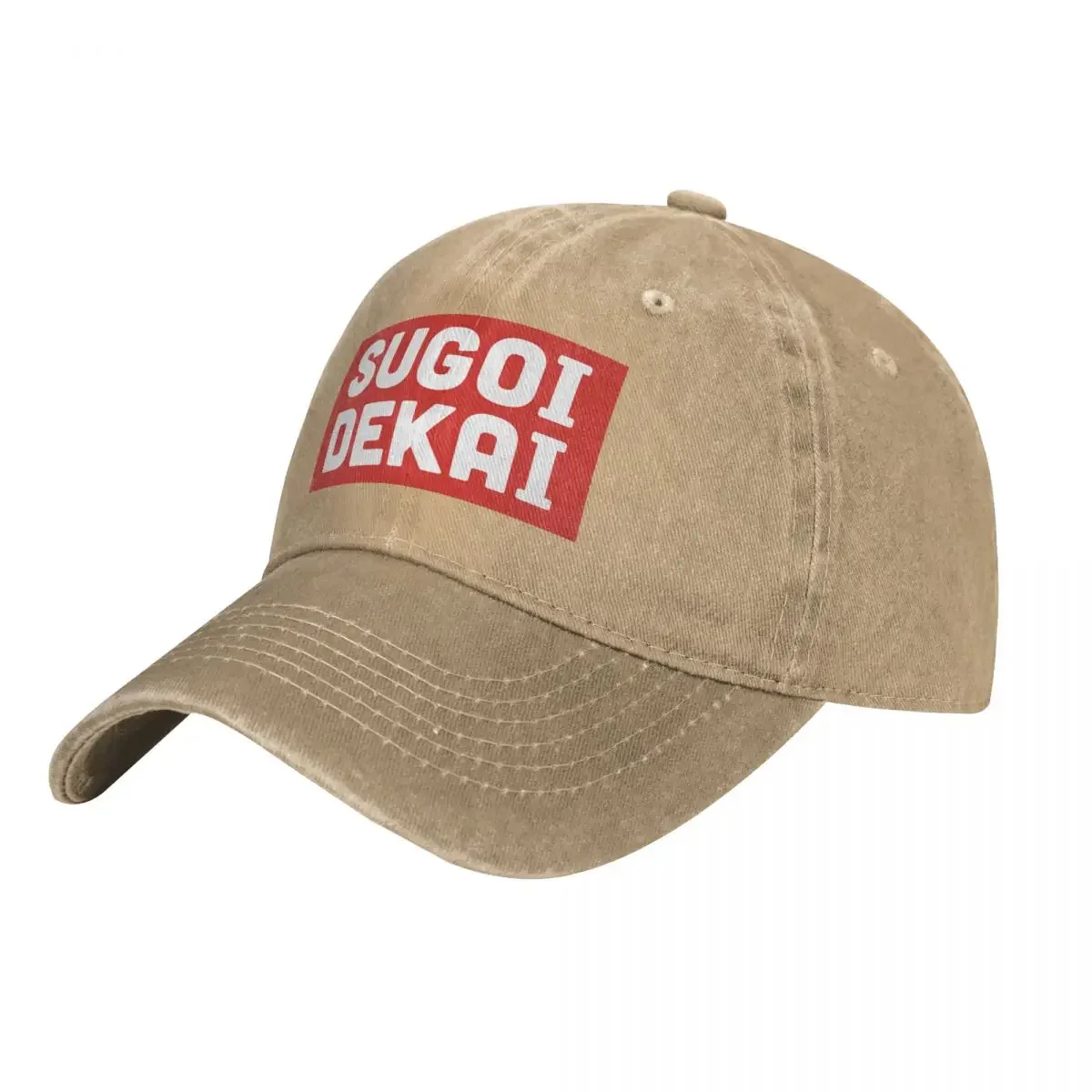 

Sugoi Dekai (Uzaki-chan) Cap Cowboy Hat Beach outing Big size hat ny cap uv protection solar hat mens cap Women's