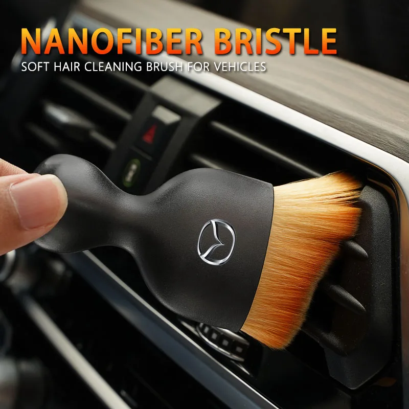 thumbnail image 2 of Arrow 5PCS Car Detailing Brush Clean Seat Detail Brush Car Wash Slit 2 of 11