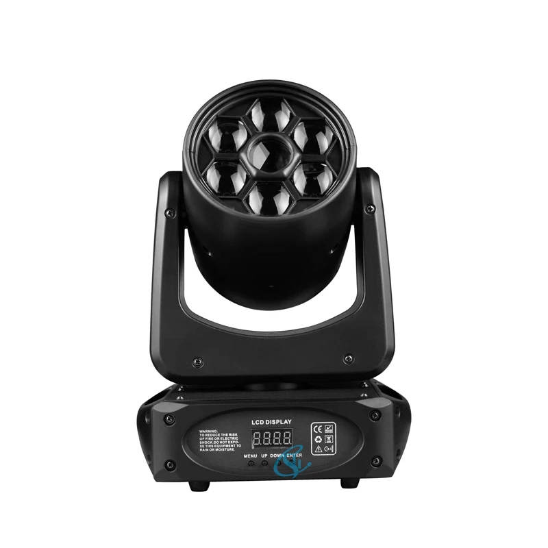 Disco Light LED 150w Colorful Trigeminal Pattern  Bee's Eye Moving Head Light DM