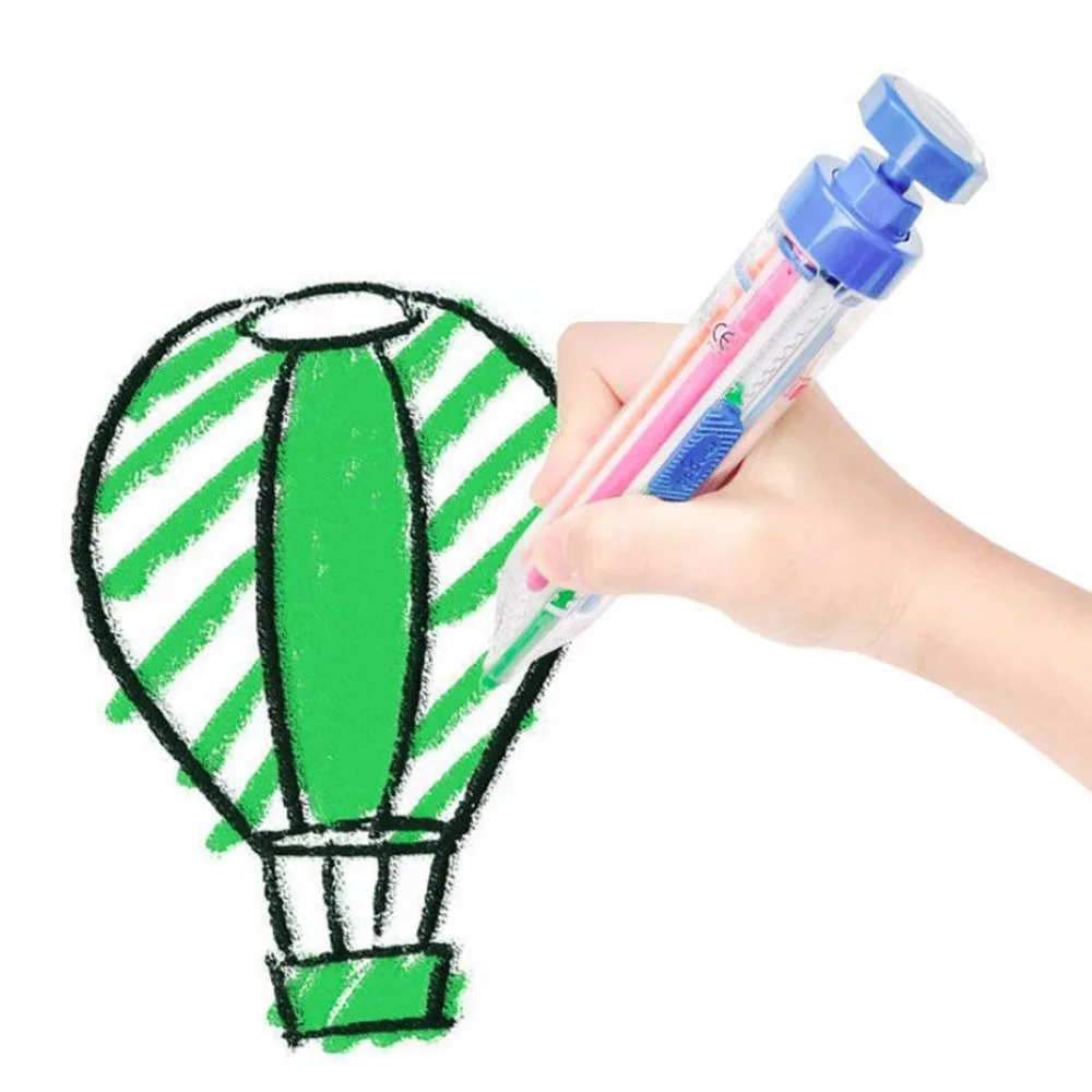 Office School Supplies Painting Pens Children Graffiti Tool Highlighter Marker Pen Colored Pencil Multicolor Crayons Oil Pastel