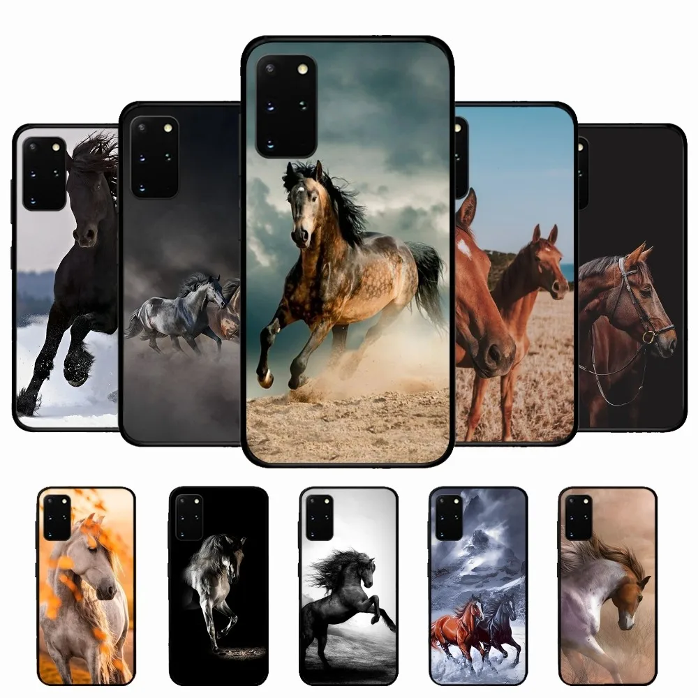 

Running Horse Mousepad For Samsung S 9 10 20 21 22 23 30 23plus lite Ultra FE S10lite Fundas