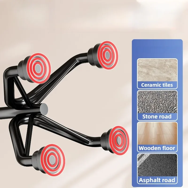 Adjustable Walking Cane for Elderly, Anti-Slip Four-Legged Stick, Lightweight and Portable Aid, Rehabilitation Walking Stick 5