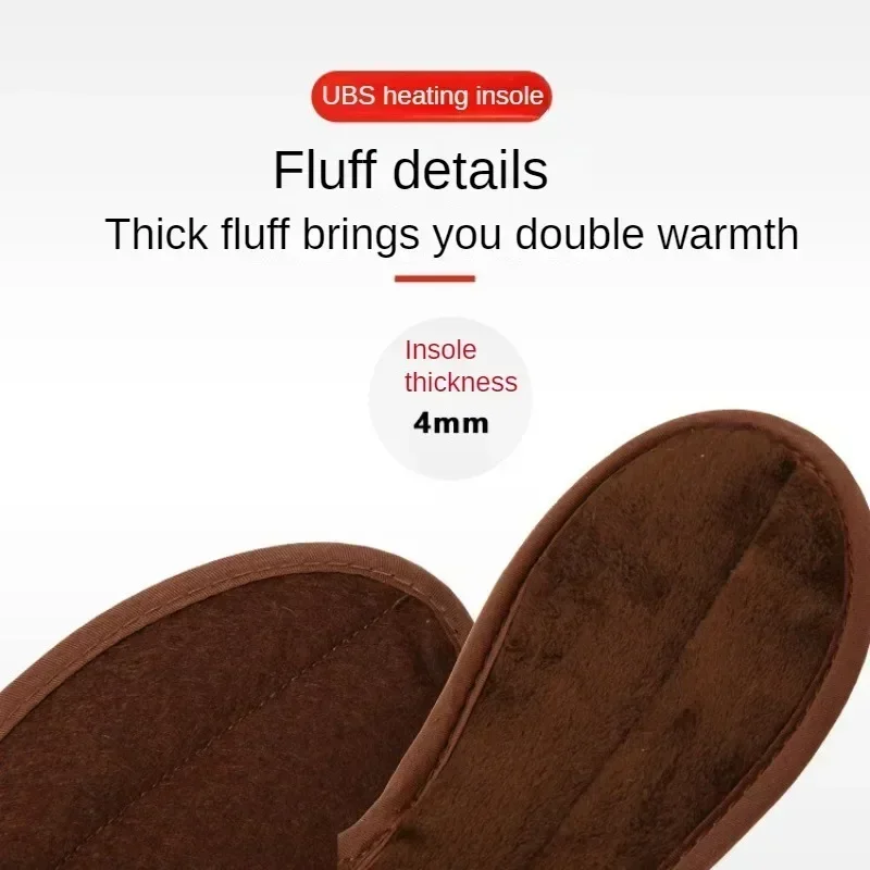 USB Heated Shoe Insoles Electric Foot Warming Pad Feet Warmer Sock Pad Mat Winter Outdoor Sports Heating Insole Winter Warm shoe insoles heated shoe insoles
