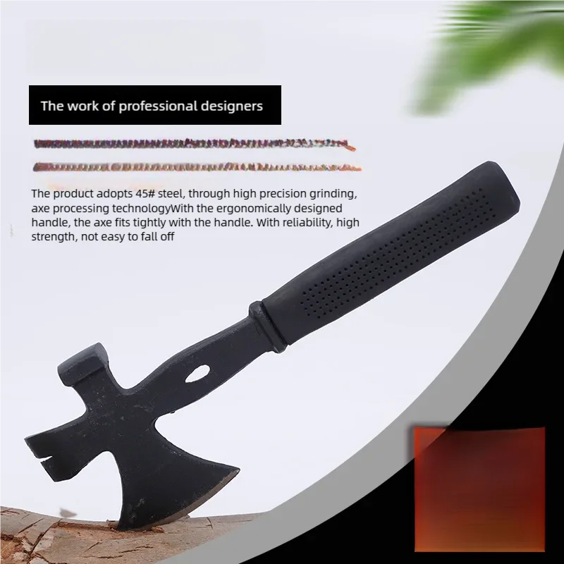 Outdoor survival camping forging and striking multifunctional axe woodworking axe of high quality 2
