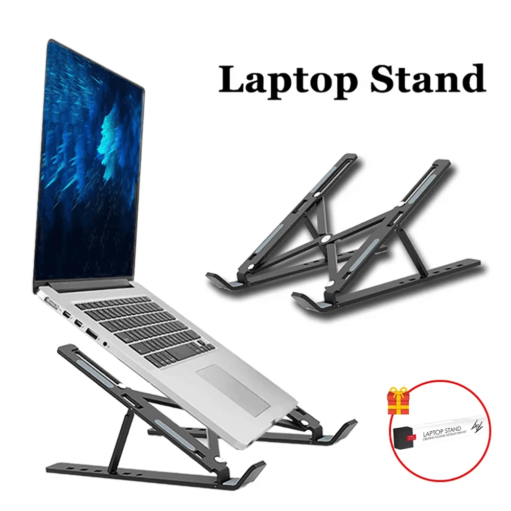 Portable Foldable Laptop Stand Universal Adjustable Tablet Computer Support Holder For Macbook Air iPad Tablets Base Accessories