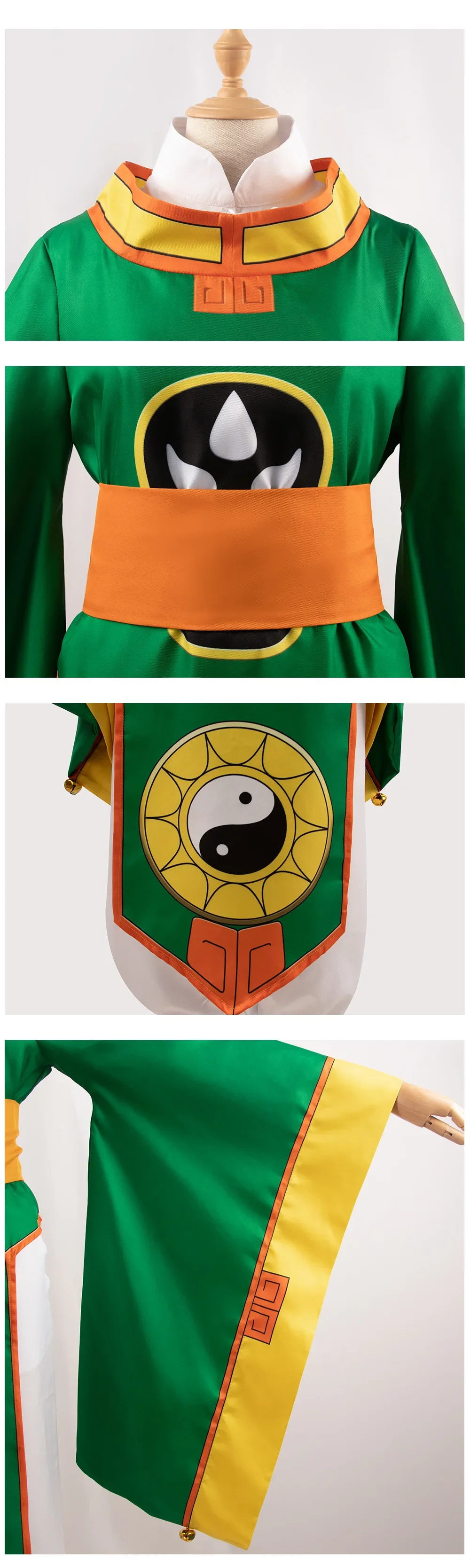 Cardcaptor Sakura Li Syaoran Traditional Chinese Martial Arts Uniform Cosplay Costume