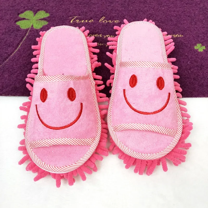 Lazy Floor Cleaning Shoes Floor Cleaning Washable Sole Removable No Hair Loss Convenient Mop Multi-functional Slippers