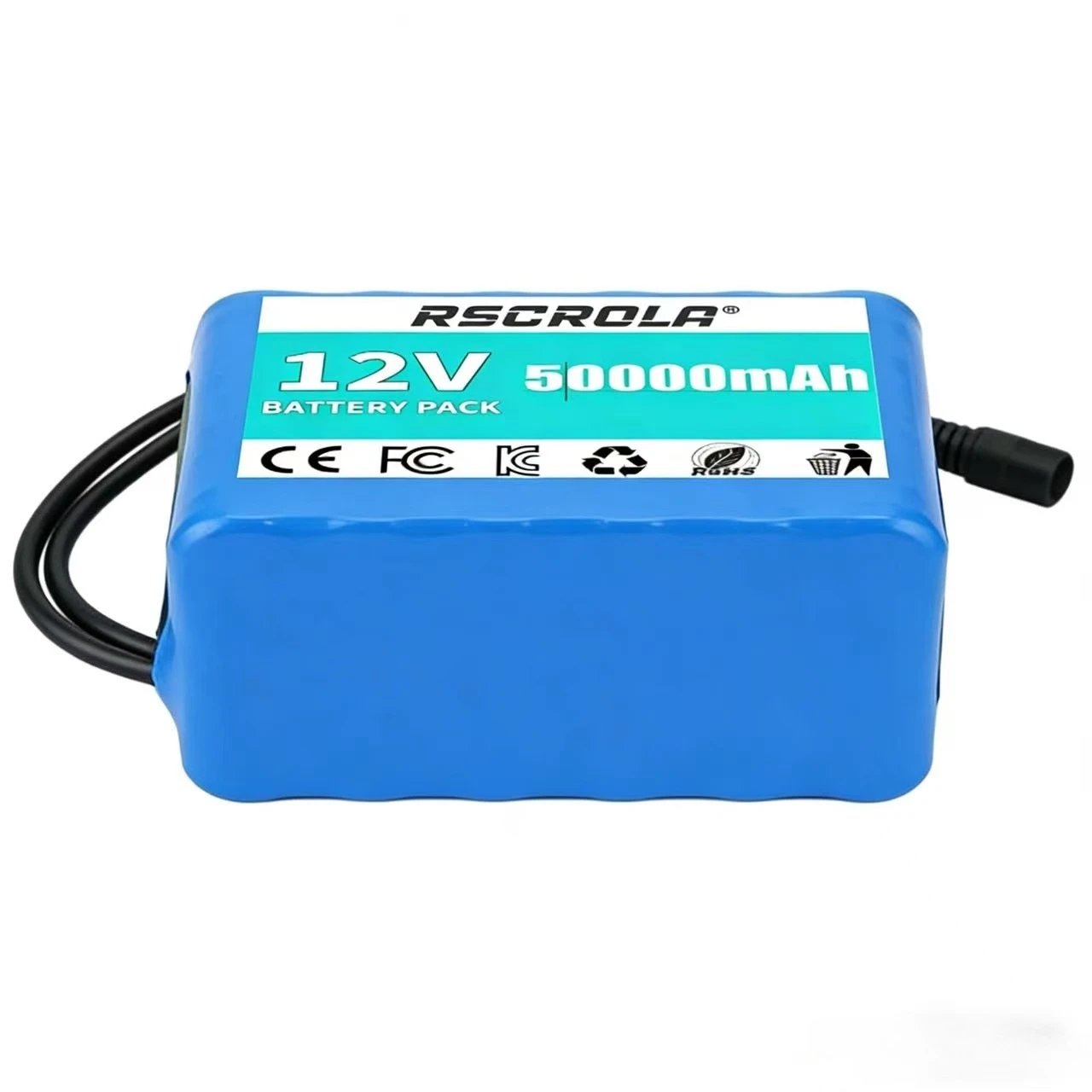 12V 20Ah-50Ah 3S5P 18650 Lithium Ion Battery Pack with BMS + Charger Super Large Capacity Rechargeable DC12.6V image 4