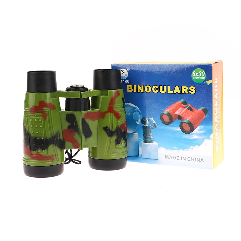 Camo Color Binoculars Children Outdoor Telescope Simulation Outdoor Hunting Camping Field Survival Game Telescope Toys 4