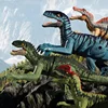 Remote Control Dinosaur for Kids - 2.4G RC Dinosaur with 3D Eye Shaking Head Roaring Sounds Rc Robot Dino Toys for Kids 4