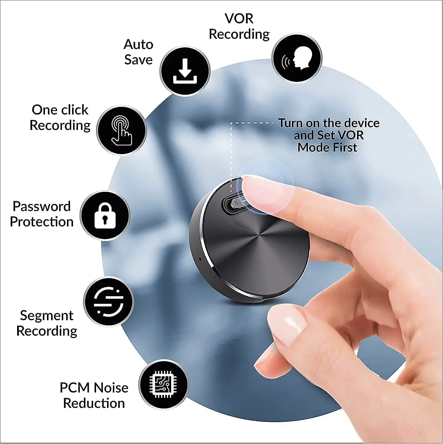 

NEW 20 Hrs Professional Portable Dictaphone Sound Record Device Audio Recorder Recording 32G Small Pen Digital Voice Recorder