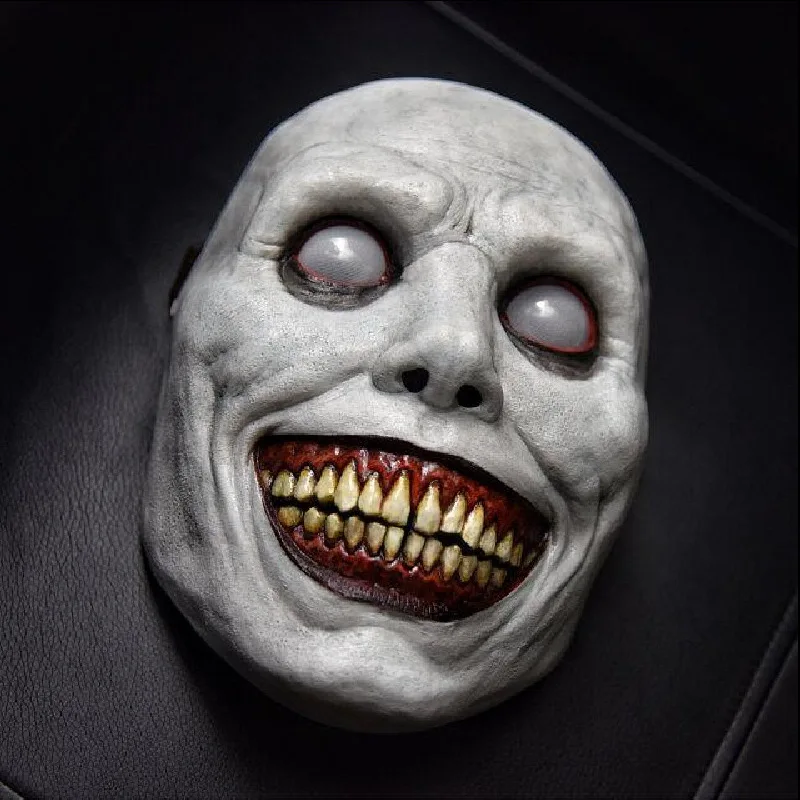 Creepy Halloween Mask Smiling Demons Horror Face Masks The Evil Cosplay Party Costumes Props Holiday Decoration Festival Gifts