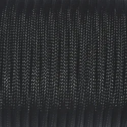 Heavy-Duty Tactical 9-Core Paracord - 5m (Black)